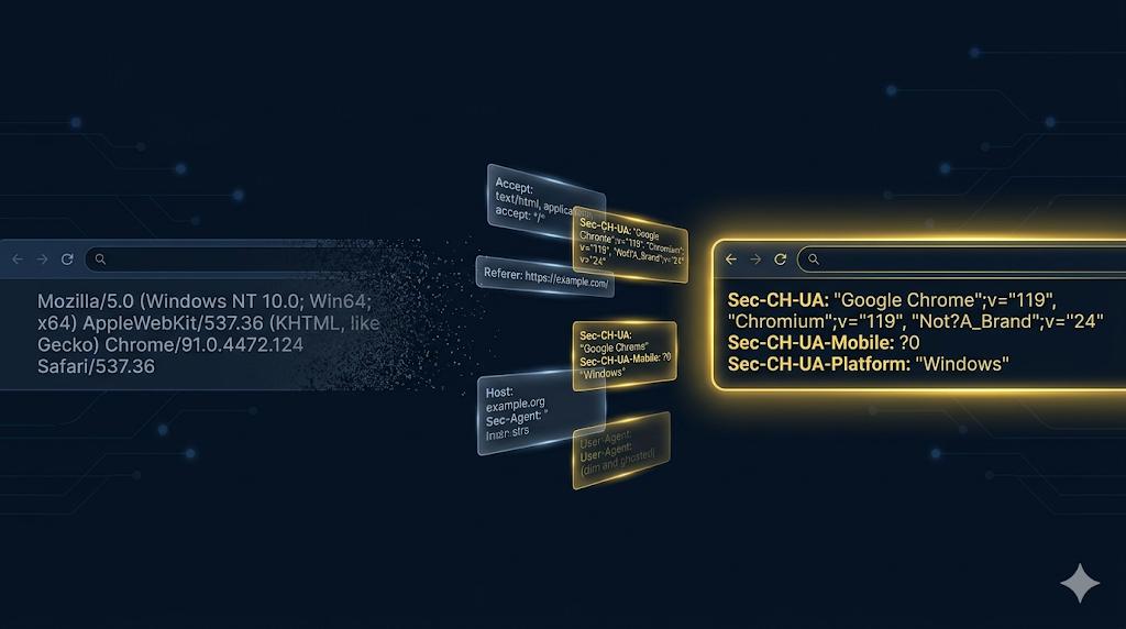 Client Hints vs User-Agent: Configuring Sec-CH-UA Headers for Google Filters